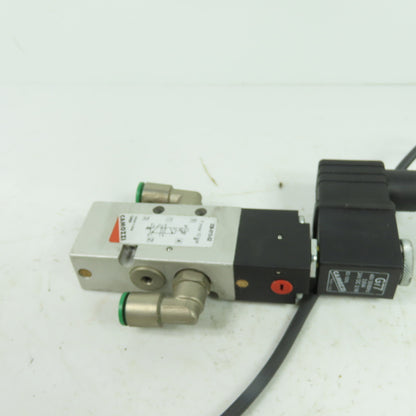 Camozzi 358-015-02 Pneumatic Solenoid Valve 10 Bar 24/48V