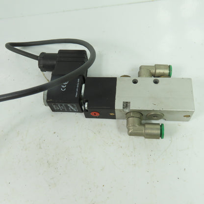 Camozzi 358-015-02 Pneumatic Solenoid Valve 10 Bar 24/48V