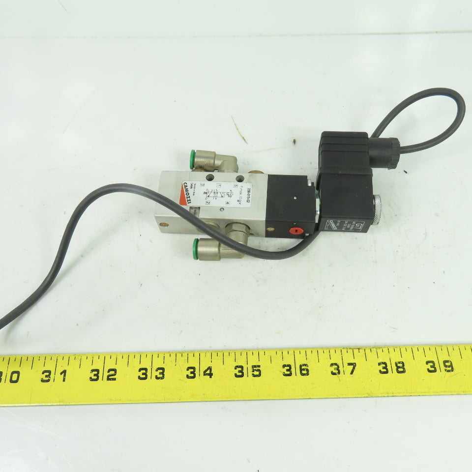 Camozzi 358-015-02 Pneumatic Solenoid Valve 10 Bar 24/48V