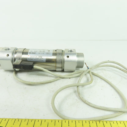 SMC CDM2B32-50A-C73 Round Body Air Cylinder 145 PSI 32mm Bore 50mm Stroke
