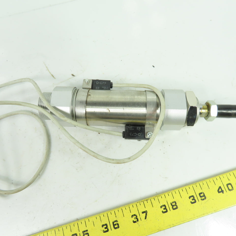 SMC CDM2B32-50A-C73 Round Body Air Cylinder 145 PSI 32mm Bore 50mm Stroke