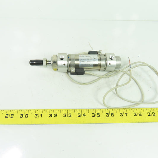 SMC CDM2B32-50A-C73 Round Body Air Cylinder 145 PSI 32mm Bore 50mm Stroke
