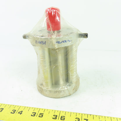 Bimba FO-172.5-2FEE1 1-1/2" Bore 2-1/2" Stroke Double Acting Air Cylinder Flat-1