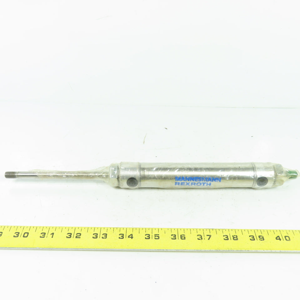 Mannesmann Rexroth M-10KDX-40 Double End Pneumatic Air Cylinder 4" Stroke
