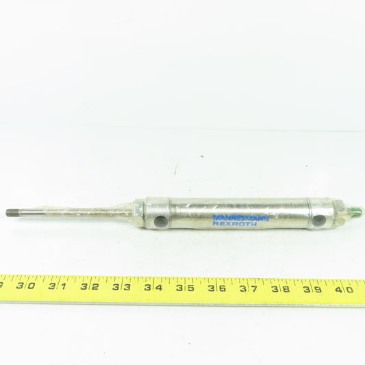 Mannesmann Rexroth M-10KDX-40 Double End Pneumatic Air Cylinder 4" Stroke