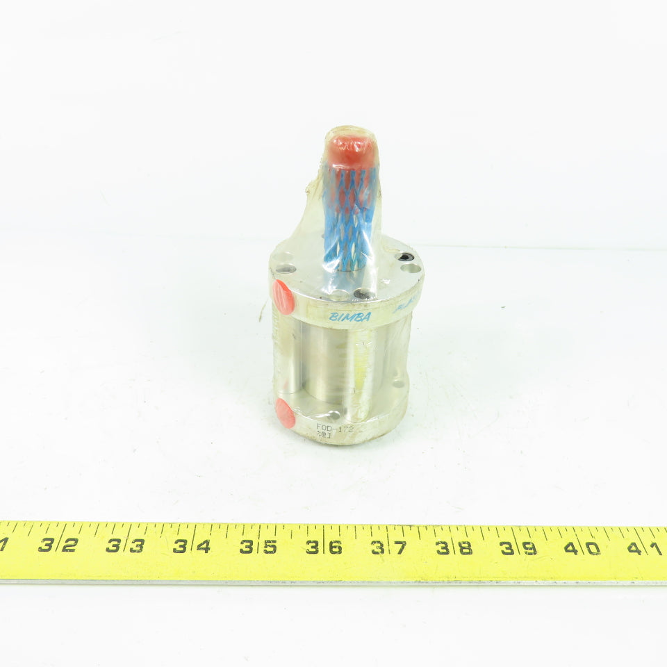 Bimba FOD-172 Flat-1 Pneumatic Air Cylinder 2" Stroke 1-1/2" Bore NEW