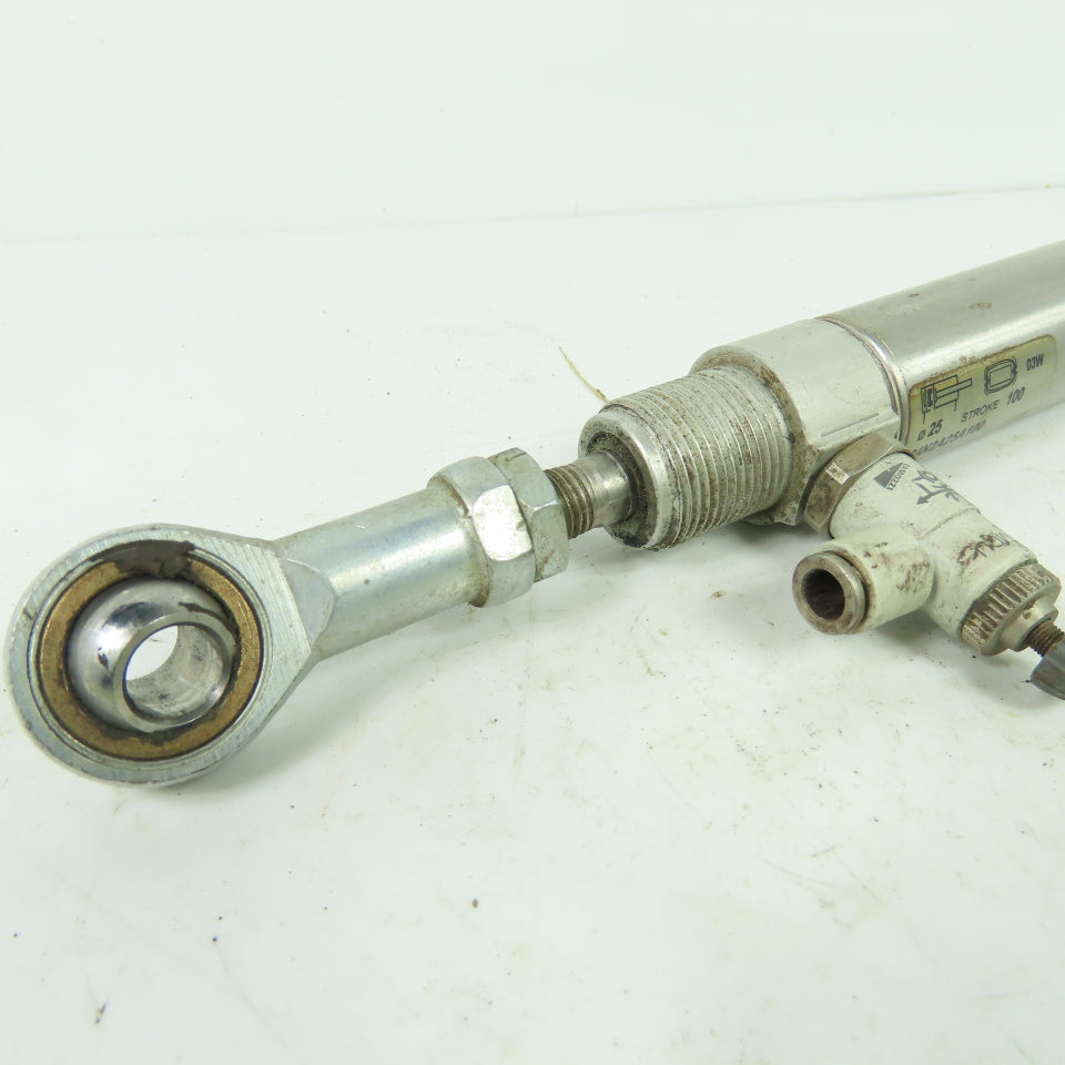 Camozzi 24N2A25A100 25mm Bore 100mm Stroke Pneumatic Air Cylinder 10 Bar