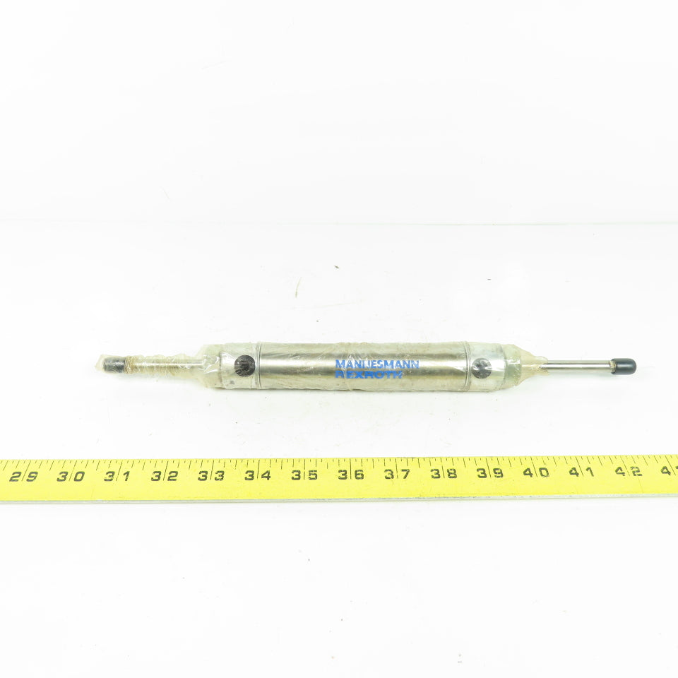 Mannesmann Rexroth M-10KDX-40 Double End Pneumatic Air Cylinder 4" Stroke