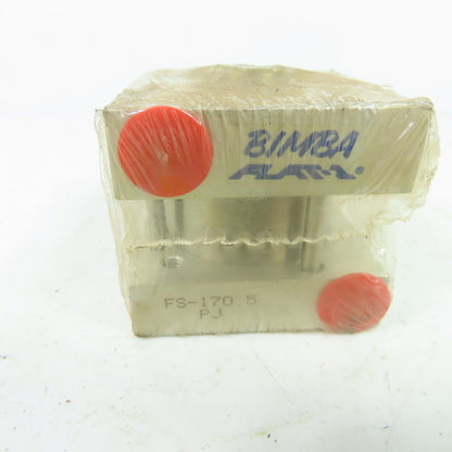 Bimba FS-170.5-PJ 1-1/2" Bore 1/2" Stroke Flat-1 Pneumatic Air Cylinder