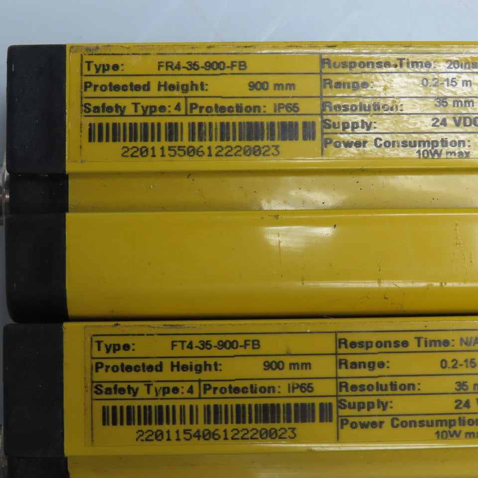 Jokab Safety FR4-35-900-FB FT4-35-900-FB Safety Light Curtain Pair