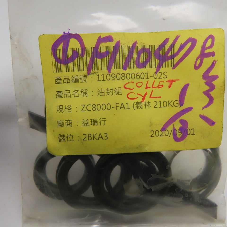 ZC8000-FA1 Cylinder Seal Kits ZC8000 Series