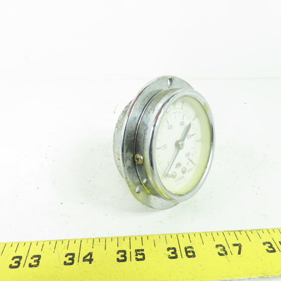 Osaka 1415220210 0-1000 PSI 0-70 kgf/cm2 Pressure Gauge
