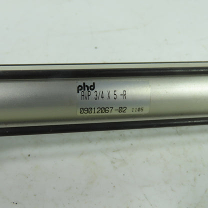 PHD AVP 3/4 X 5 -R Pneumatic Tie Rod Air Cylinder 5" Stroke 3/4" Bore