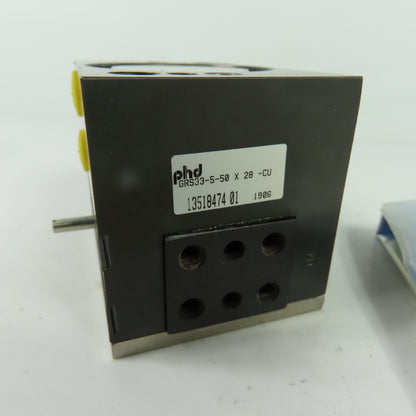 PHD GRS33-5-50 X 28 -CU Parallel Pneumatic Gripper 50mm Bore 28mm Jaw Travel