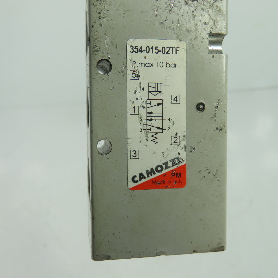 Camozzi 354-015-02TF 5/2 Way Pneumatic Directional Control Valve No Coil