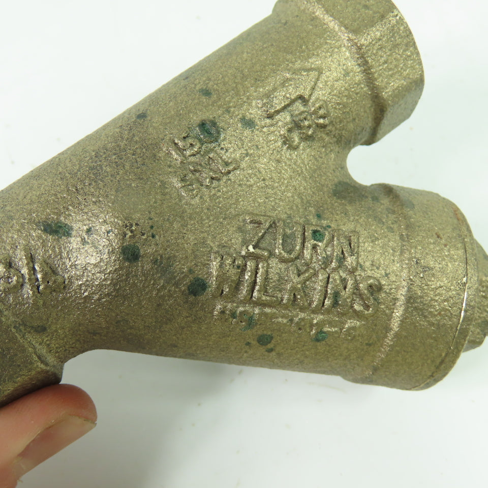 Zurn Wilkins SXL 3/4" SXL Bronze Y-Strainer FNPT