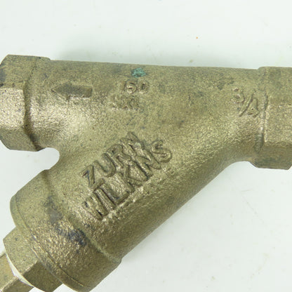 Zurn Wilkins SXL 3/4" SXL Bronze Y-Strainer FNPT