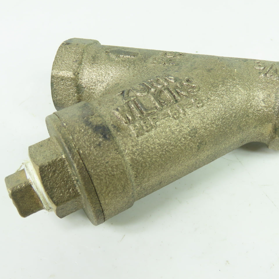 Zurn Wilkins SXL 3/4" SXL Bronze Y-Strainer FNPT