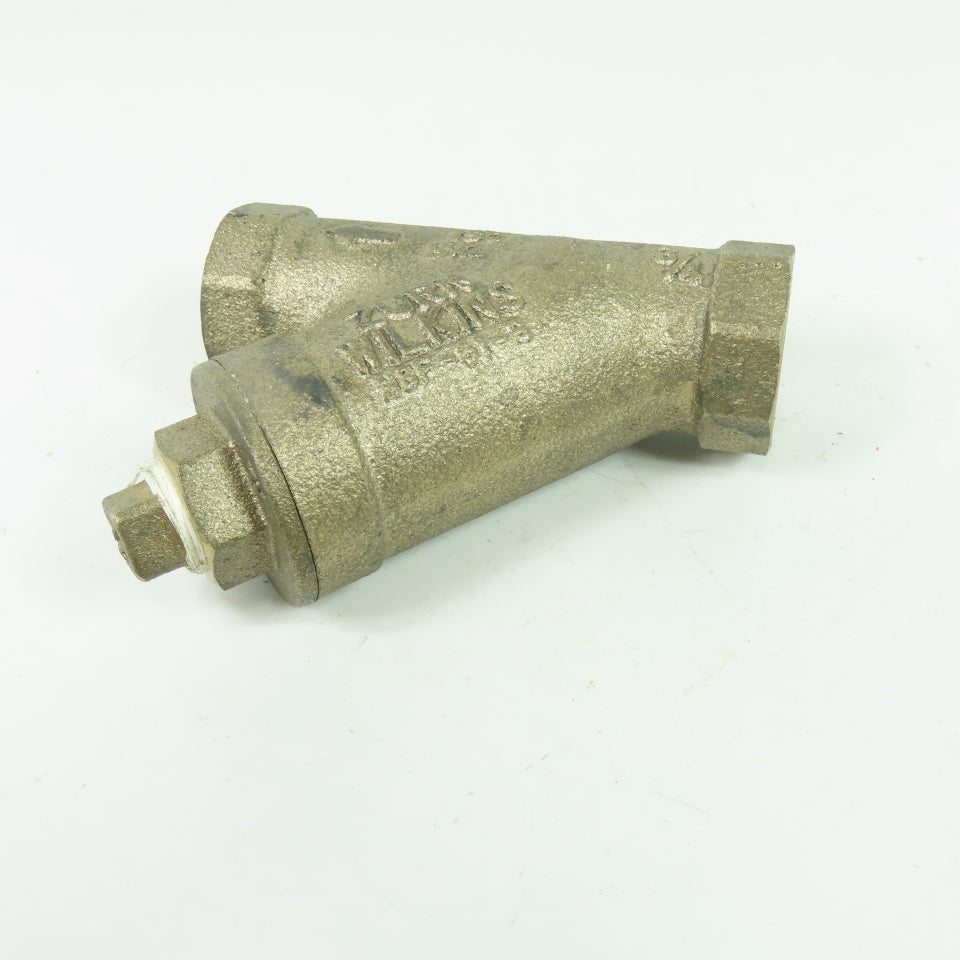 Zurn Wilkins SXL 3/4" SXL Bronze Y-Strainer FNPT