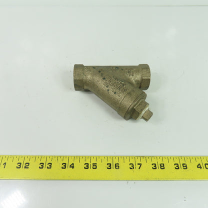Zurn Wilkins SXL 3/4" SXL Bronze Y-Strainer FNPT
