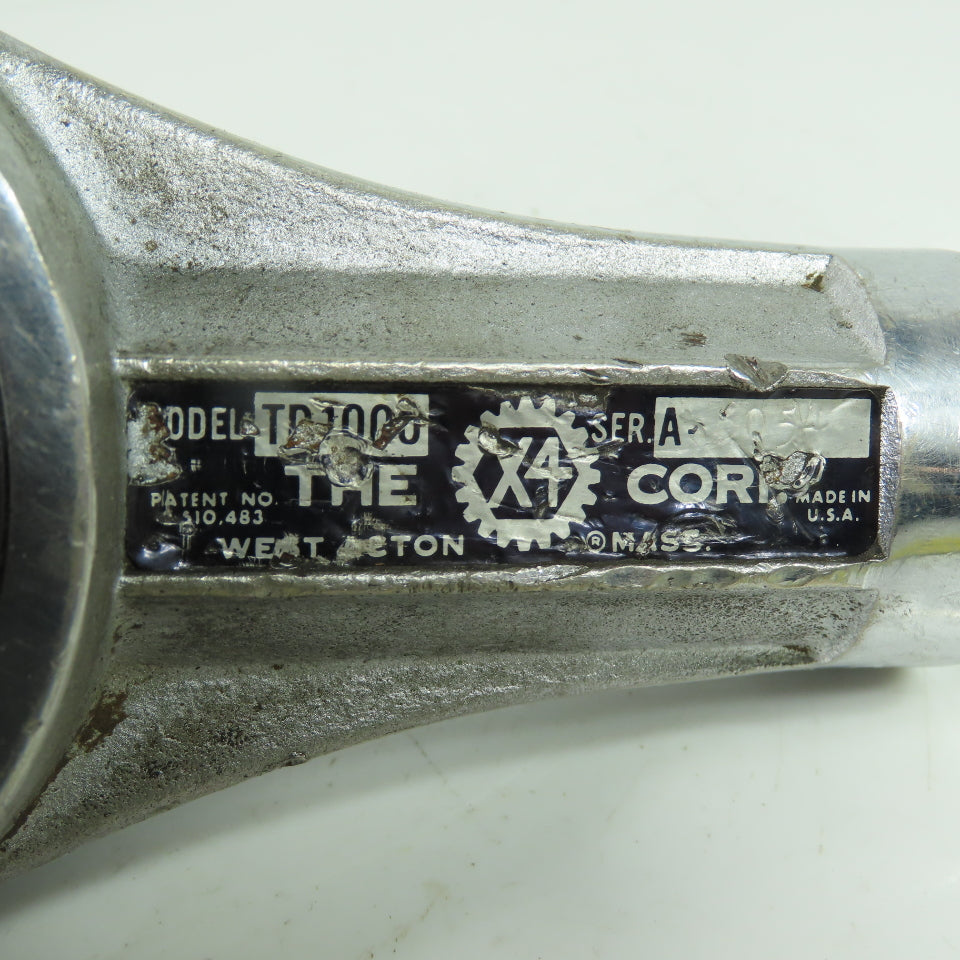 The X4 Corp TD1000 Torque Wrench Multiplier 3/4" Drive Input 1" Drive Output