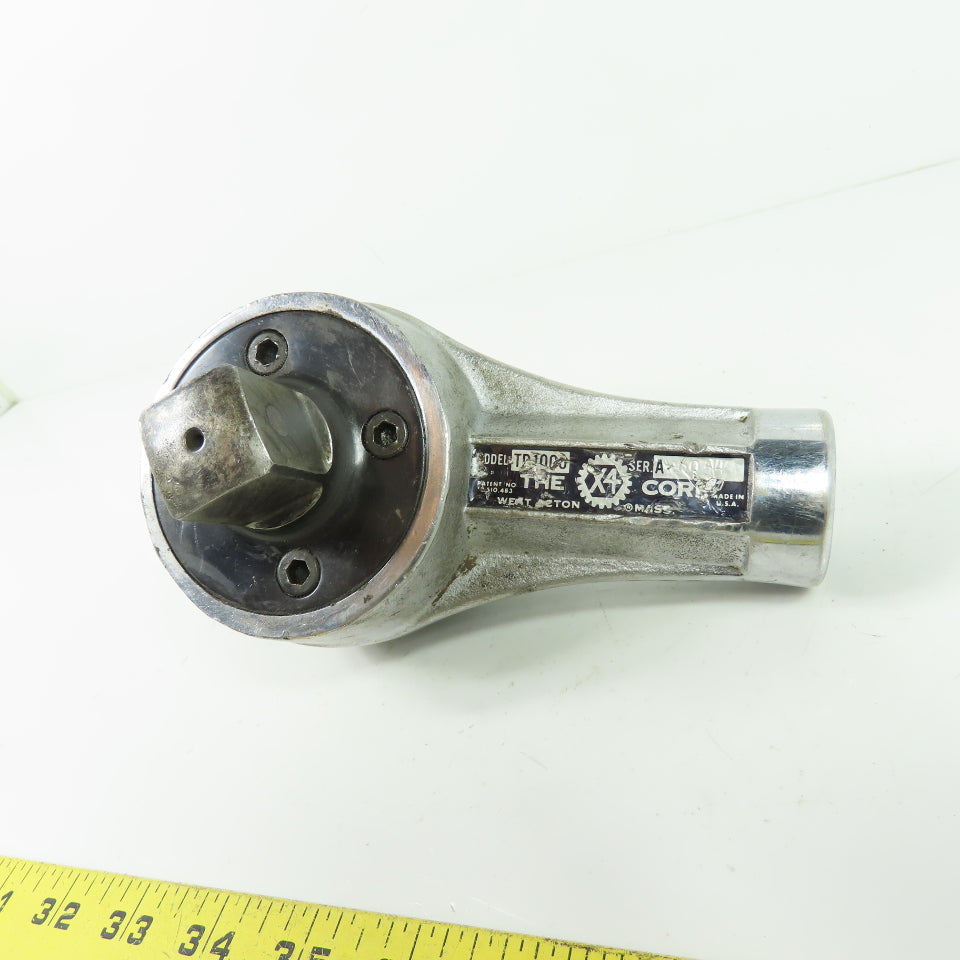 The X4 Corp TD1000 Torque Wrench Multiplier 3/4" Drive Input 1" Drive Output