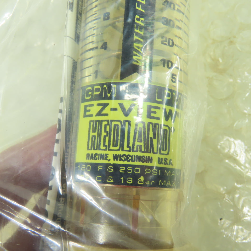 Hedland EZ-VIEW 1-16 GPM 5-60LPM Water Flow Meter
