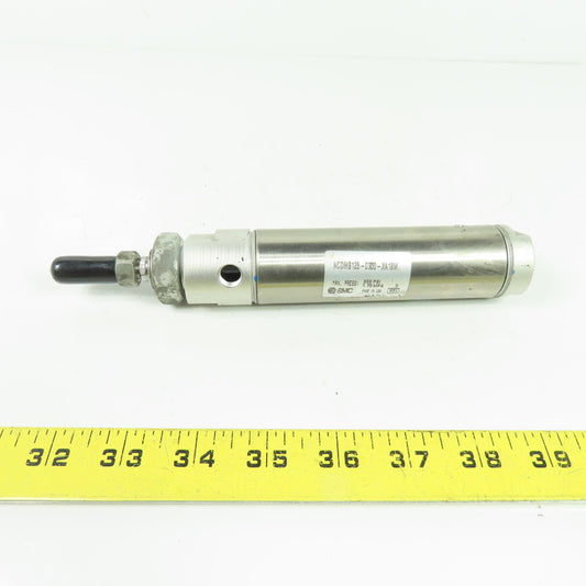SMC NCDMB125-0300-XA18M Round Body Air Cylinder 250PSI 3" Stroke 1-1/4" Bore