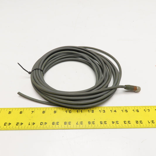Keyence OP-87441 Robot Control Cable 10m 12-Pin Circular to Block Connector 10m