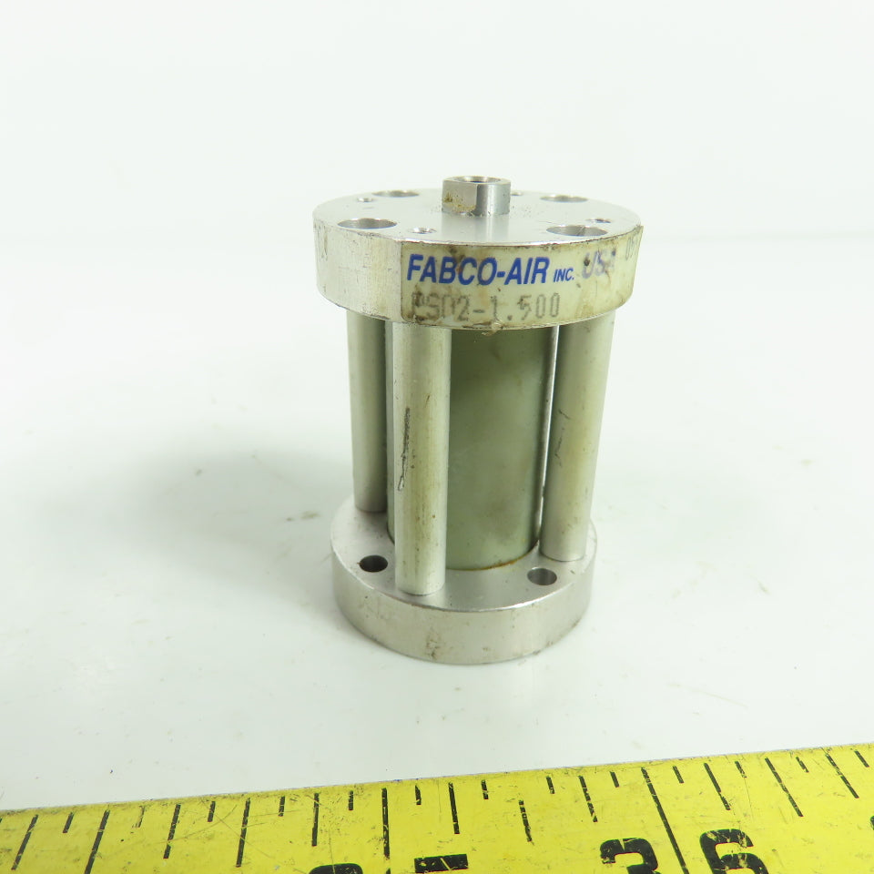 Fabco-Air PSD2-1.500 3/4" Bore 1-1/2" Stroke Pancake Air Cylinder