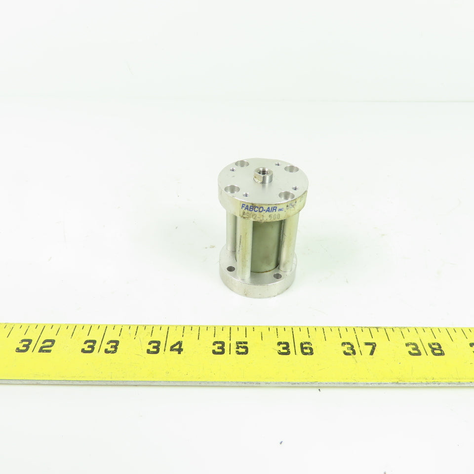 Fabco-Air PSD2-1.500 3/4" Bore 1-1/2" Stroke Pancake Air Cylinder