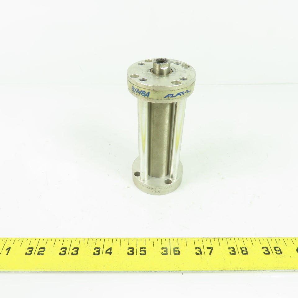 Bimba FO-093.5-4V Flat-1 Series Double Acting Air Cylinder