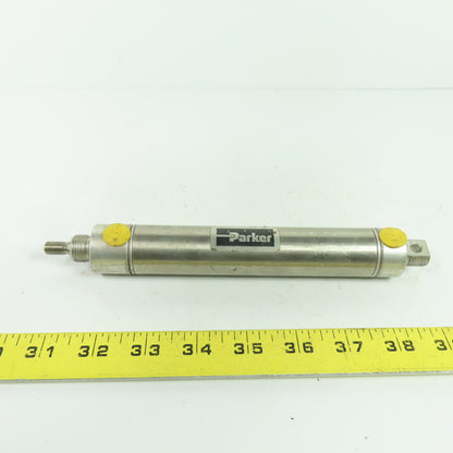 Parker 1.06DXPSR04.0 Round Body Air Cylinder 1-1/16" Bore 4" Stroke