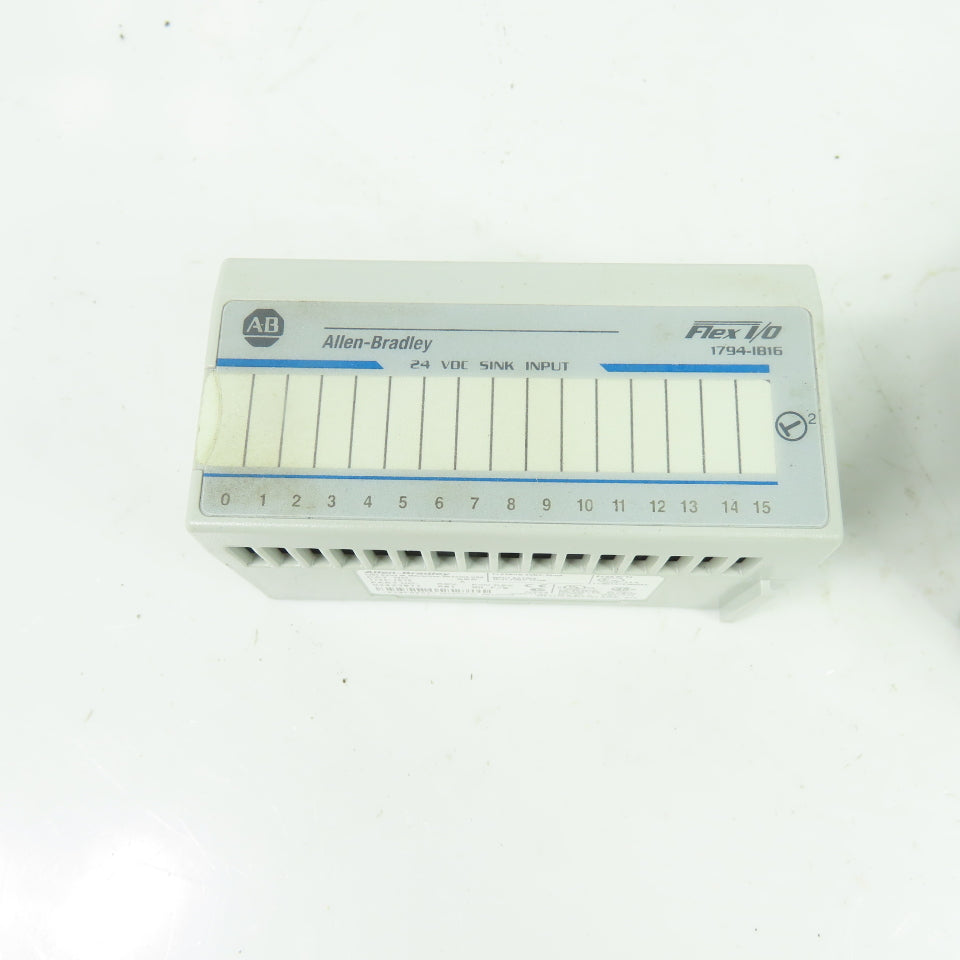 Allen-Bradley 1794-IB16 Flex I/O 24VDC 16-Point Sink Input Module Ser A Rev A01