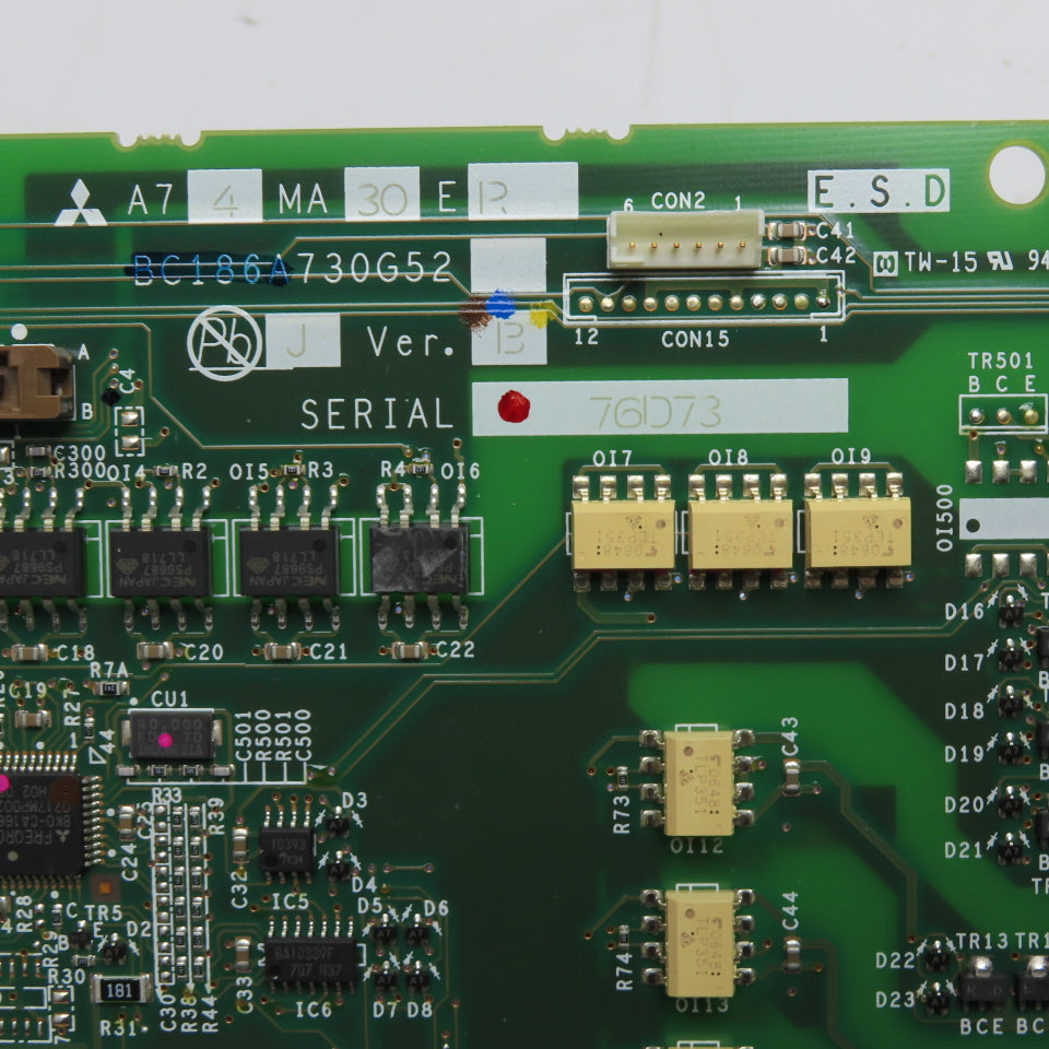 Mitsubishi BC186A730G52 Inverter Control Board Assembly