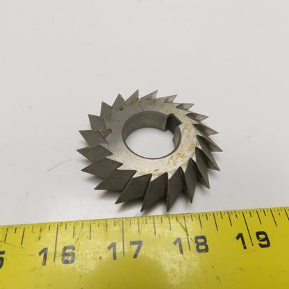 HSS Double Angle Cutter 2-3/4" x 1/2" x 1" x 60 Degree