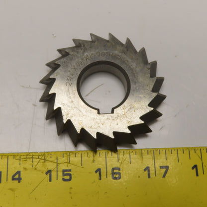 HSS Double Angle Cutter 2-3/4" x 1/2" x 1" x 90 Degree