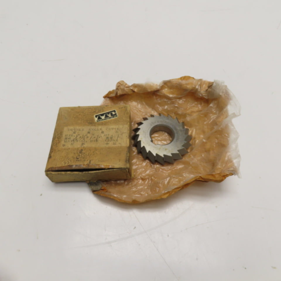 HSS Double Angle Cutter 2-3/4" x 1/2" x 1" x 90 Degree