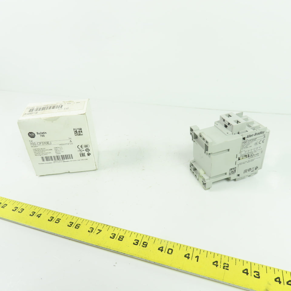 Allen-Bradley 700-CF310EJ Control Relay 24VDC Coil 600VAC 20A NEW