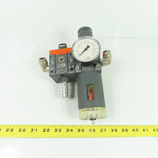Metal Work 5U2_V11 5U2_B44 Syntesi 2 Pneumatic Filter Regulator Assembly