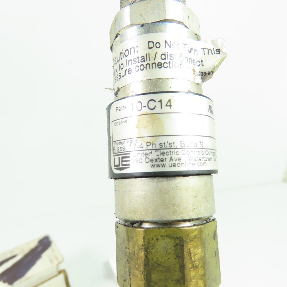 United Electric Controls 10-C14 180-3000 PSI Compact Pressure Switch 5A 250VAC