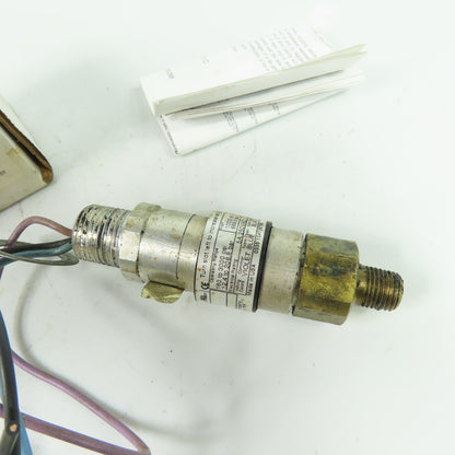 United Electric Controls 10-C14 180-3000 PSI Compact Pressure Switch 5A 250VAC