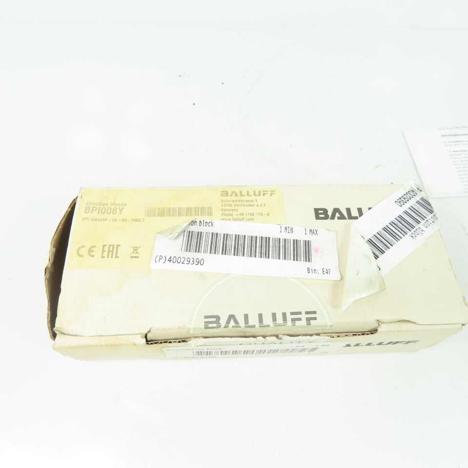 Balluff BPI 4M4A5P-2K-B0-SM6LT BPI008Y 4-Port Female 19-Pin Male Junction Block