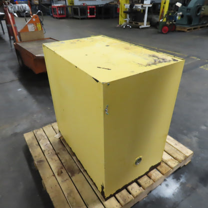 20 Gallon Flammable Liquid Storage Cabinet No Shelf 35" x 22" x 36"T (NO Handle)