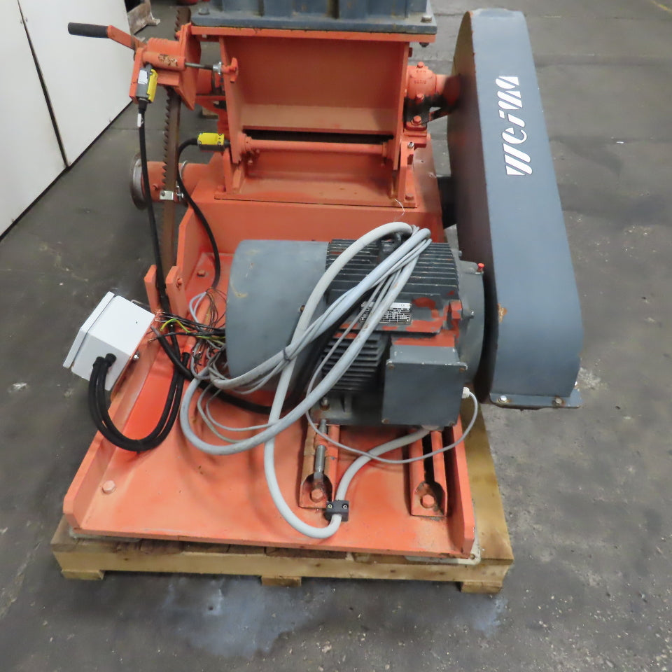 Weima 18.5/22.2kW Plastic Granulator Grinder Recycler Shredder 460V 24x19" Open