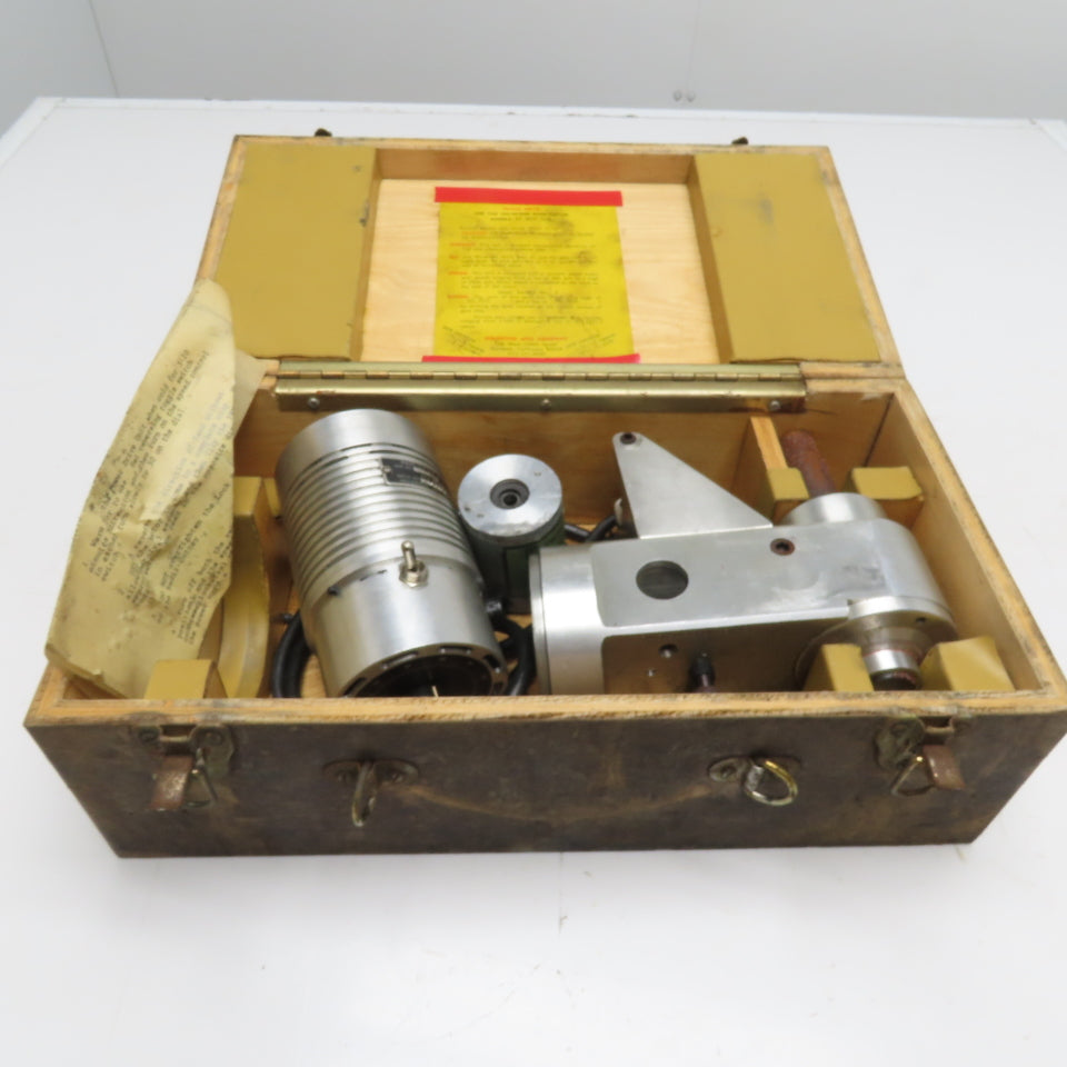 Holdridge Mfg. Radii Cutter Power Drive 5-40,000:1 Ratio Parts Or Repair