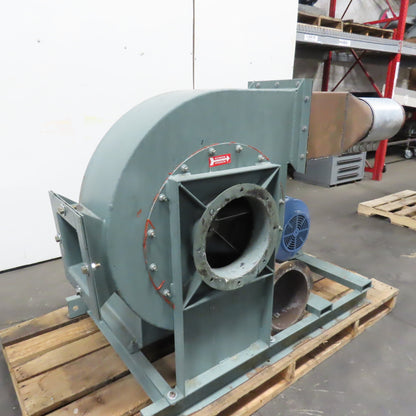 New York Blower Series 30 GI Fan Size 194 BP 25HP 3Ph 230/460V 3560RPM Tested