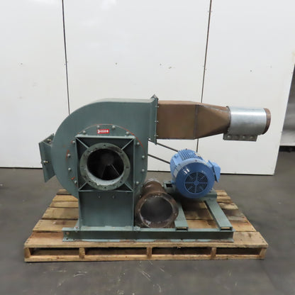 New York Blower Series 30 GI Fan Size 194 BP 25HP 3Ph 230/460V 3560RPM Tested