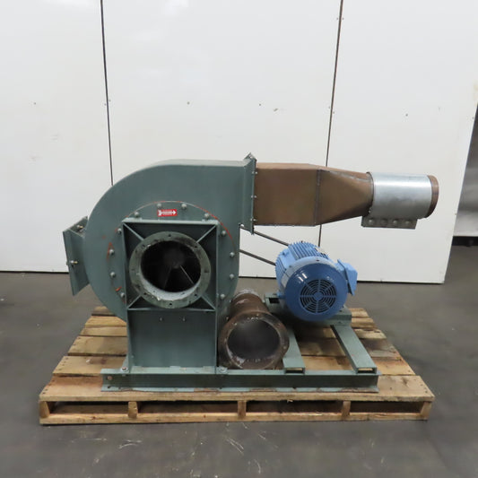 New York Blower Series 30 GI Fan Size 194 BP 25HP 3Ph 230/460V 3560RPM Tested