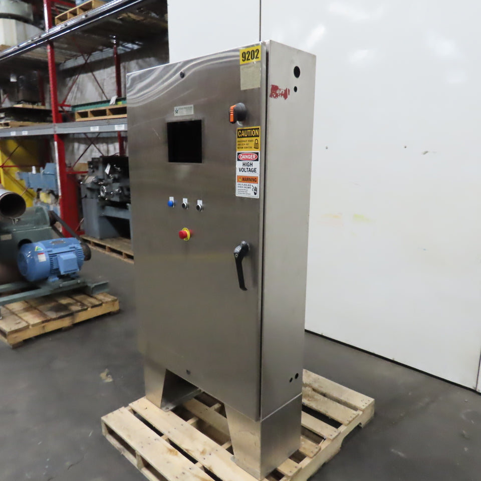 Saginaw 72" x 36" x 12" Stainless Steel NEMA 4X Electrical Enclosure W/Backplate